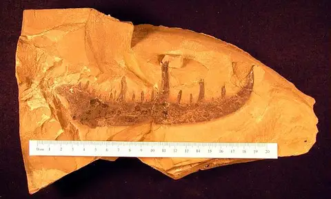 Dokumentasi USNM PAL424288 dengan identifikasi pada sumber Pterygotus cobbi. Isi dan label gambar dipertahankan.